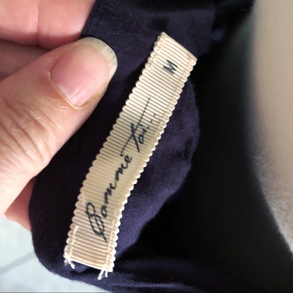 ModCloth Comme Toi Navy Blue Pleated Skirt Size M - Picture 4 of 4